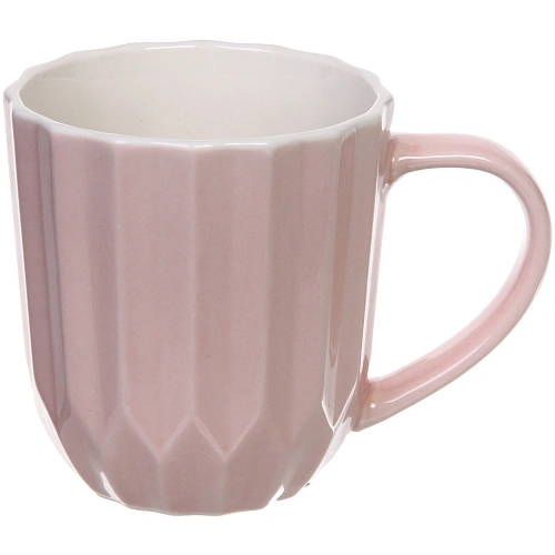 Кружка керамическая 360мл Грани, микс цветов_3