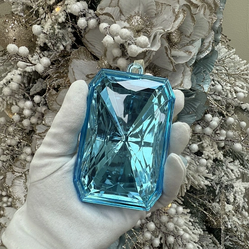 Ёлочное украшение "DIAMOND - Shine" 6,8*3,8*11,4 см, Голубой