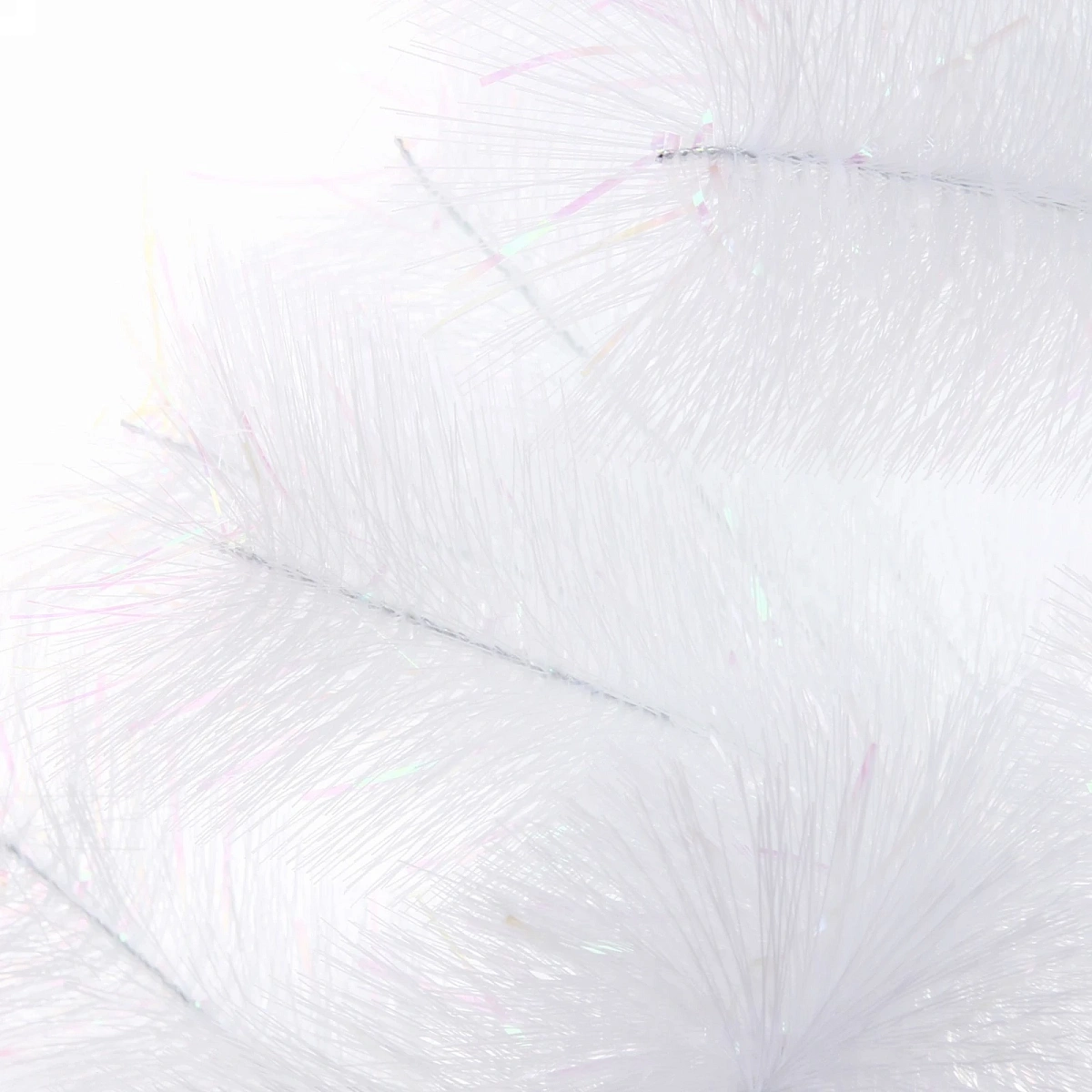 Ёлка "Белоснежная вьюга" 150 см, леска с блеском (150 веток)