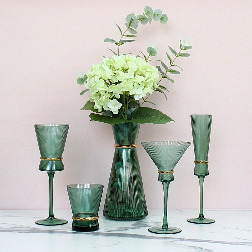 Бокал для вина 350мл VIVALDI в наборе 6шт, зеленый_9