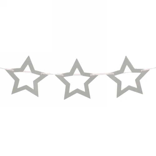 Растяжка 2 м 7см "Звезда" , серебро