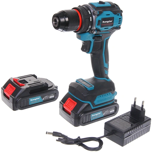 Дрель-шуруповерт аккумуляторная Mengtai (18В, 2,0Ач Li-ion аккум 2шт, ЗУ) MGT-10_4