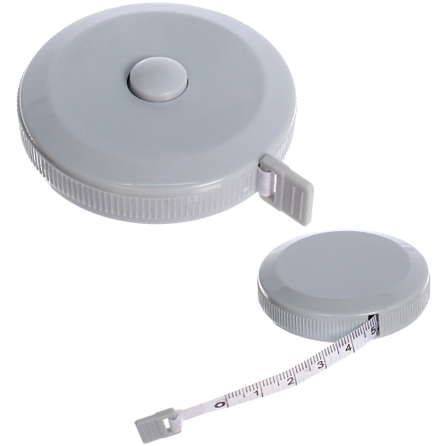 Сантиметровая лента - рулетка "Favorite Hous", цвет серый, 150см / 9*5*2см 