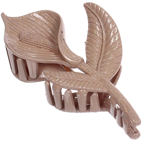 Заколка - краб для волос AKS - SALVATORE, микс 6 цветов, цветок, 125,5см _3