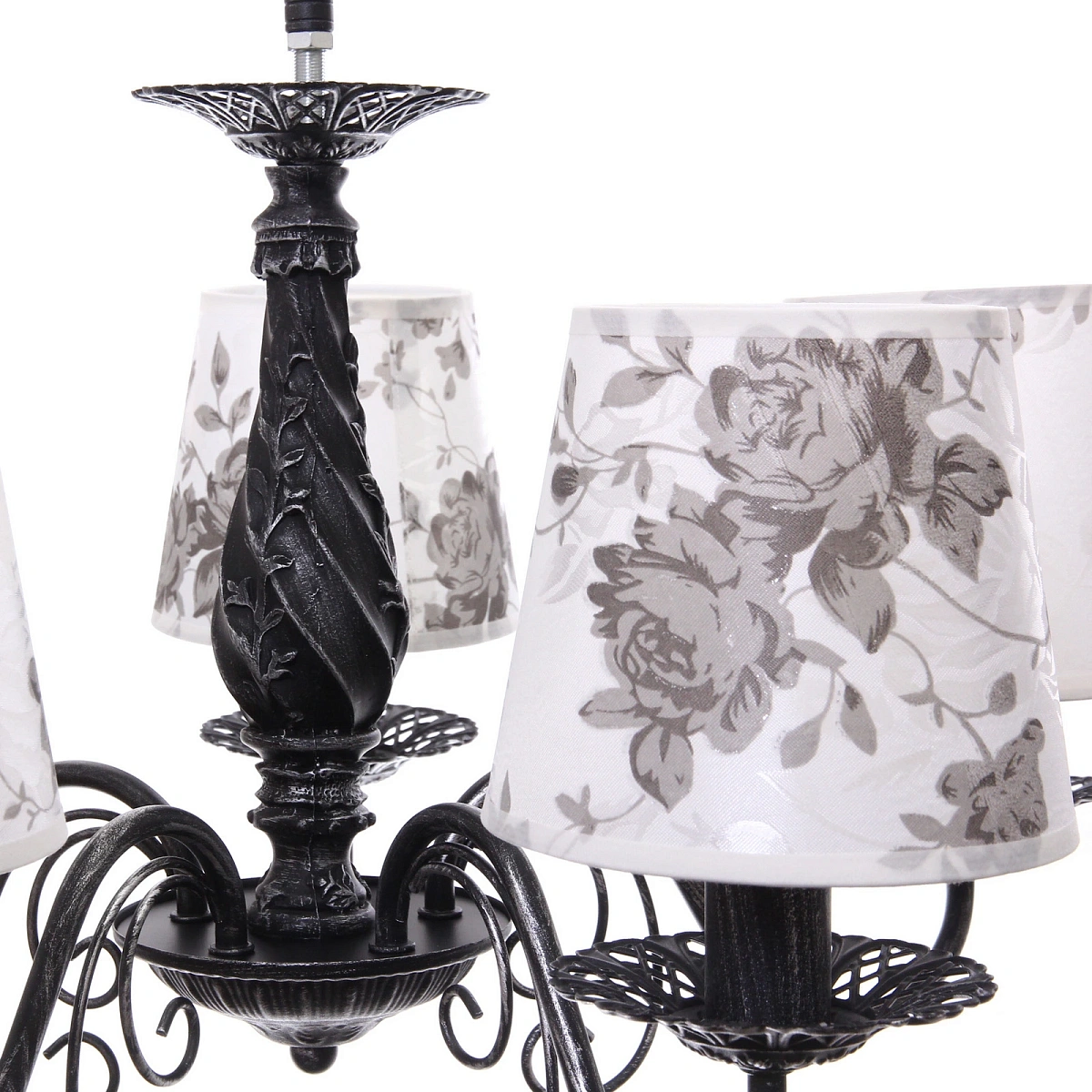 Люстра 5*40Вт 3-6388/5 BG+WT