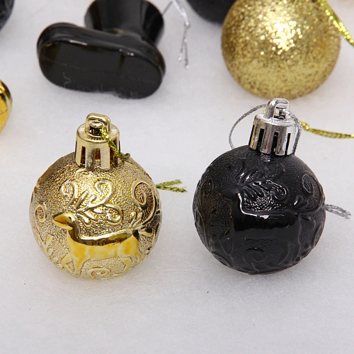 Набор украшений Волшебное сияние 4 см (13 предметов),золоточерный_2