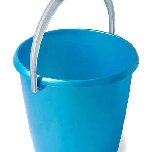 Ведро Соло10л перламутровое бирюзовое С633БИР