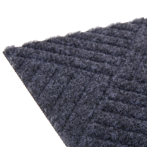 Коврик придверный 3858смГеометрия серый_3