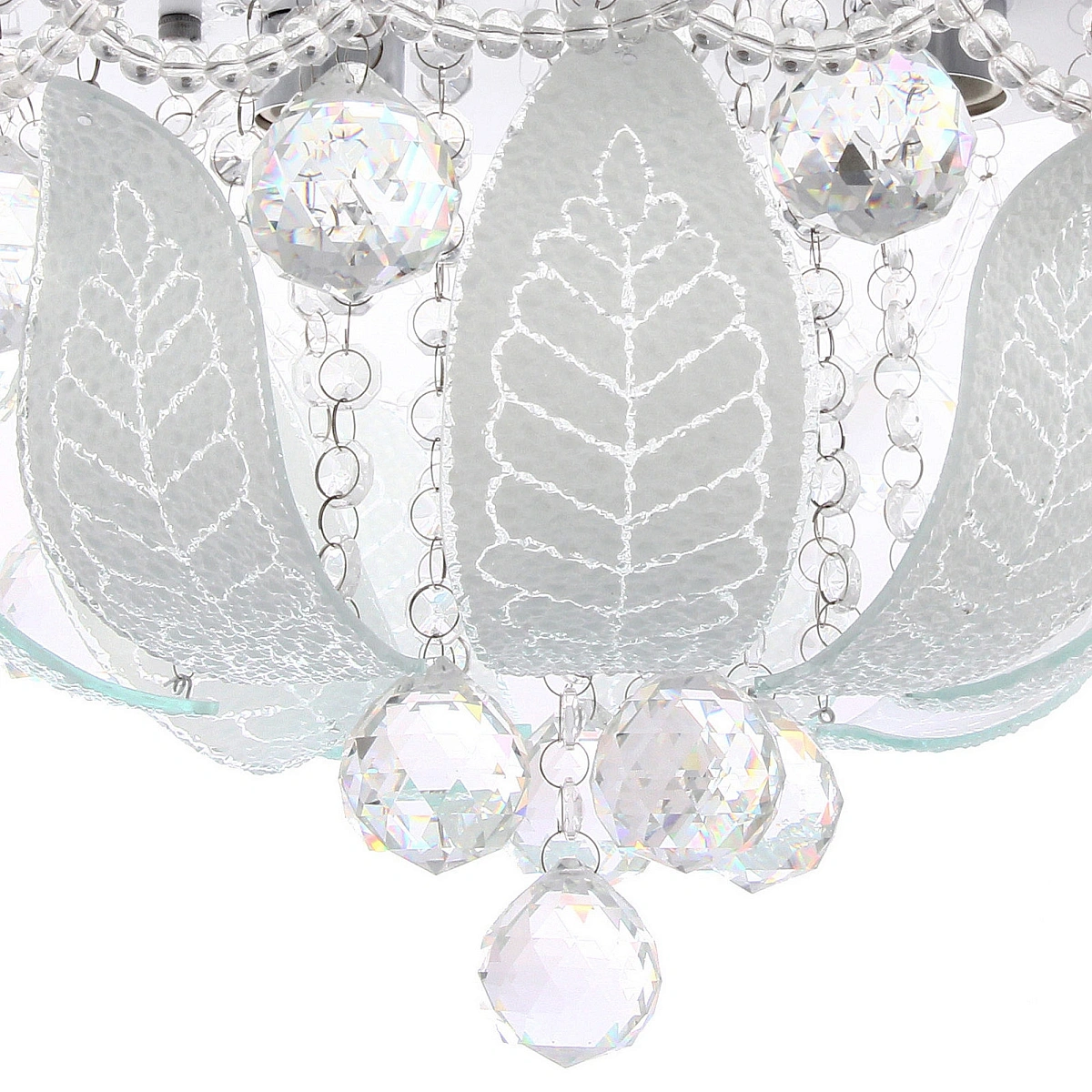 Люстра 4*40Вт Е27 25*40*40см хром L8208-400