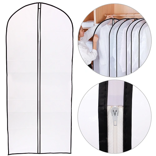 Чехол для одежды Селфи 60х137 пвх, прозрачный✦