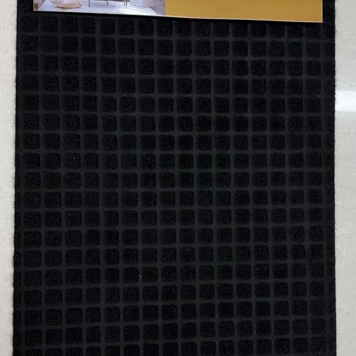 Коврик придверный 38*58см"Мозаика" черный