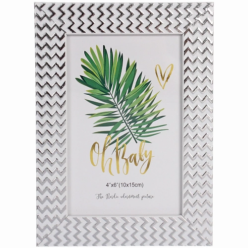 Фоторамка 1015см Неаполь серебро, пластик_4