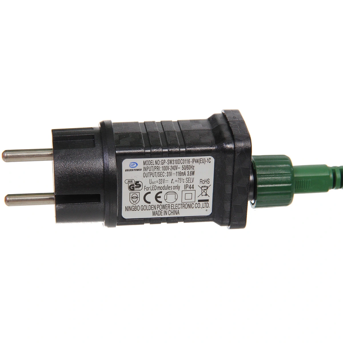 Ёлка светодиодная в горшке "Лесная радость" 90 см, (260 веток) 80 ламп LED, цвет свечения-Теплый белый