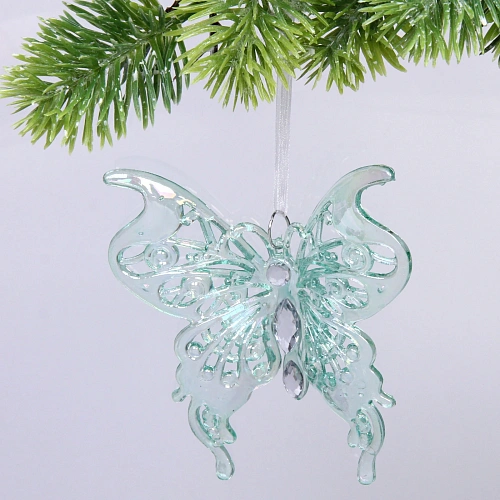 Подвеска Волшебная бабочка 1011 см, Зелёный_2