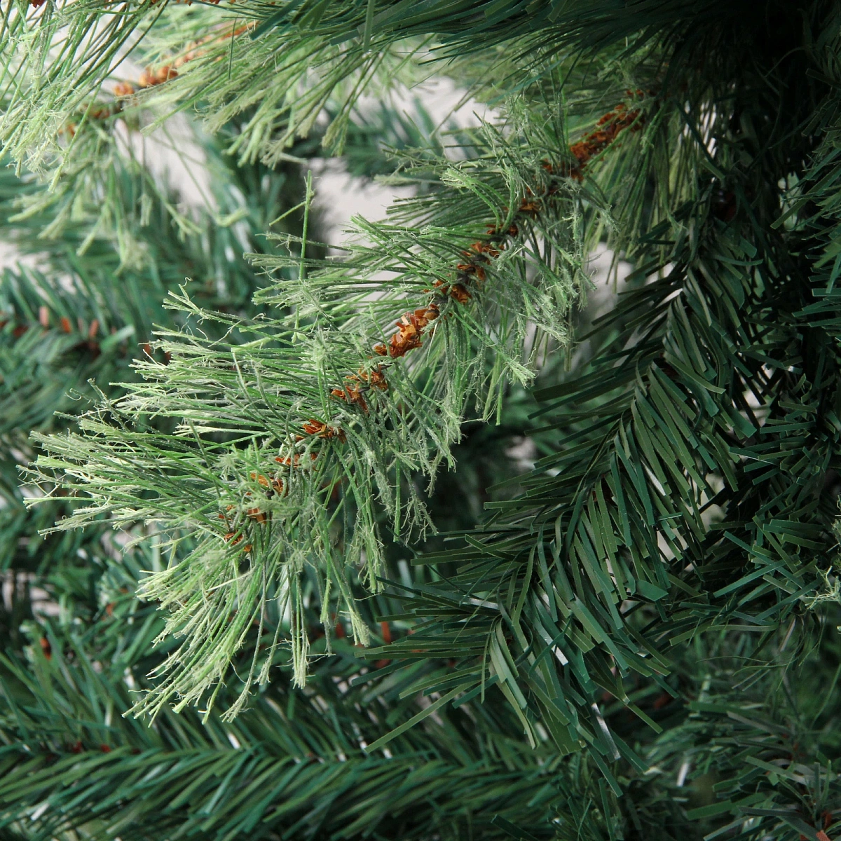 Елка "Зимняя ночь" 210 см, ПВХ, леска (860 веток)