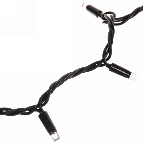 Гирлянда для улицы БАХРОМА Мерцание ш5м в4060см 180 ламп LED, черный провод, IP-65, Белый  (возможность соединения)_9