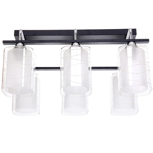 Люстра 640Вт Е27 553530см черный хром 3-M1266A_6