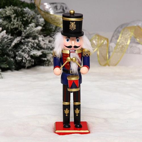 Фигурка новогодняя "Щелкунчик - Сказочный солдат" 7,5*6,5*5 см