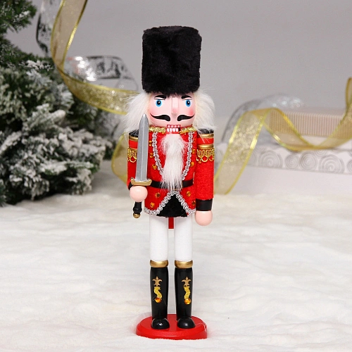 Фигурка новогодняя "Щелкунчик - Сказочная дуэль" 8,5*7*30,5 см