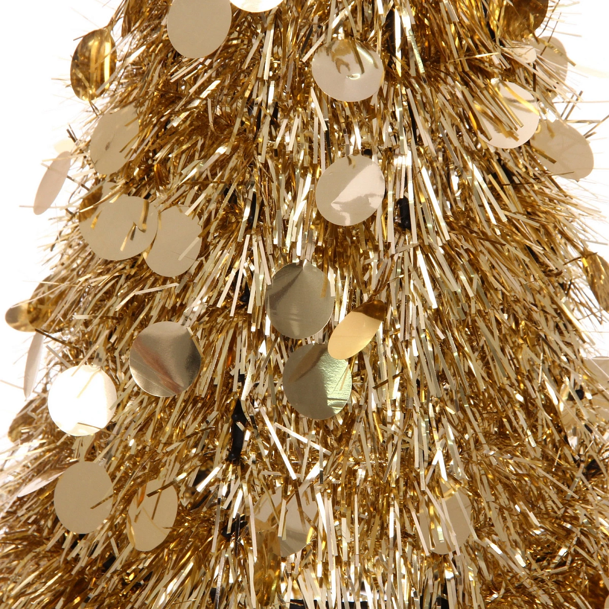 Елка декоративная TINSEL "Изящный блеск" 50 см, Шампань