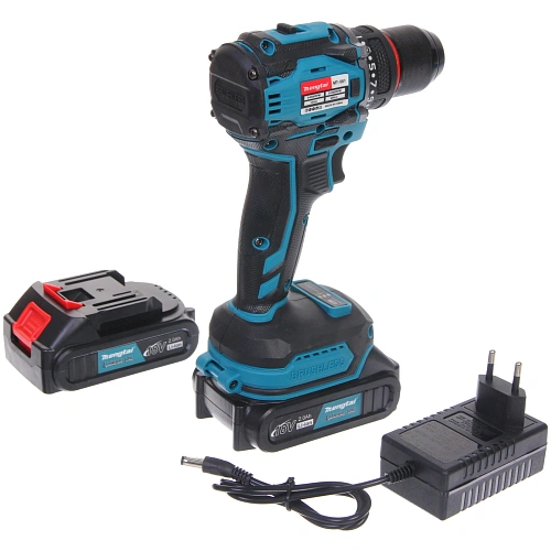 Дрель-шуруповерт аккумуляторная Mengtai (18В, 2,0Ач Li-ion аккум 2шт, ЗУ) MGT-10_5