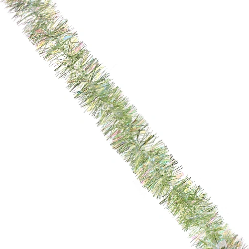 Мишура "Искристая" 2м d-9 см, Салатовый