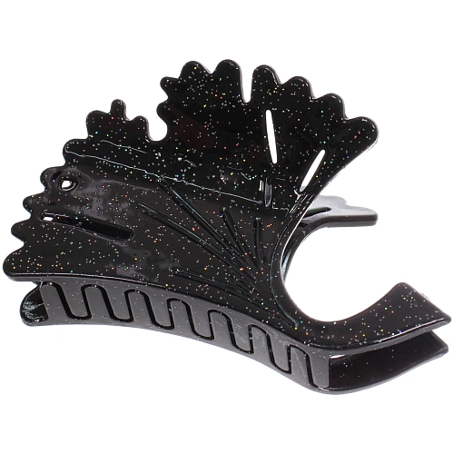 Заколка - краб для волос AKS - VIENTO, микс 6 цветов, цветок, 9,55,5см _8