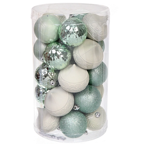 Набор шаров Мятная нежность 75 см (набор 24 шт), МятныйШампань_2