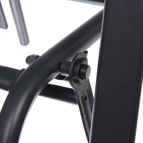 Кресло-маятник Аристократ, 567588 см, цвет чёрный-серый, макс нагрузка 120 кг_9