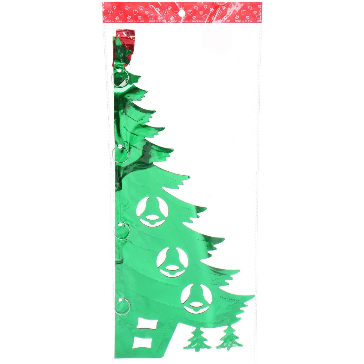 Украшение фольгированное "Волшебная ёлочка" d-40 см, Мультицвет