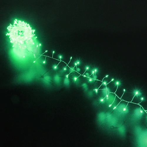 Гирлянда для дома 2,0 м 150 ламп LED  "Мишура", IP-40, Зеленый