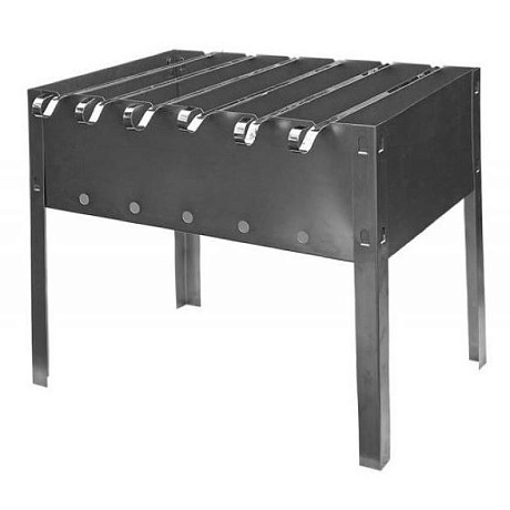 Мангал "Эконом" 6 шампуров (пленка), 400х250х400*0,35