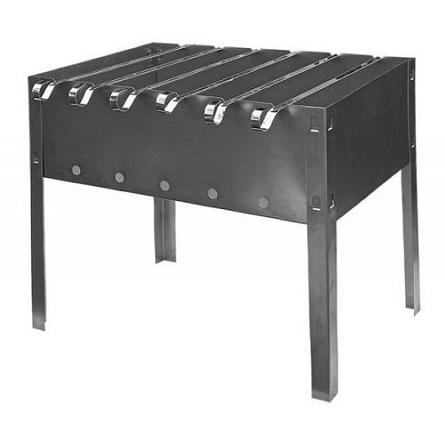 Мангал "Эконом" 6 шампуров (пленка), 400х250х400*0,35