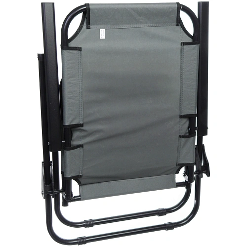 Кресло складное с подлокотниками TFS1608, 546895 см, 3 положения, серый_14