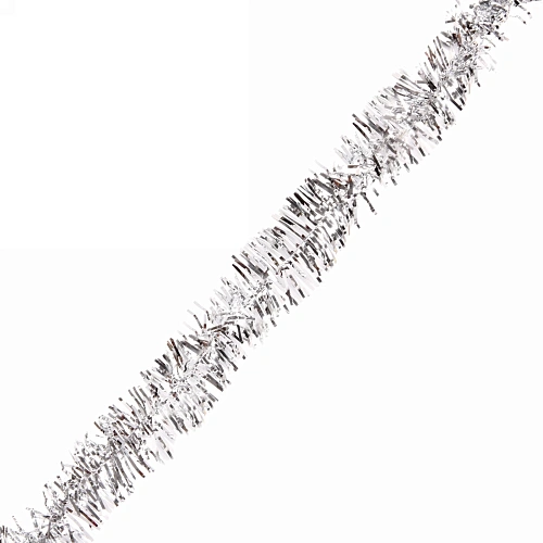 Мишура 2м 5см "Классика", Серебро