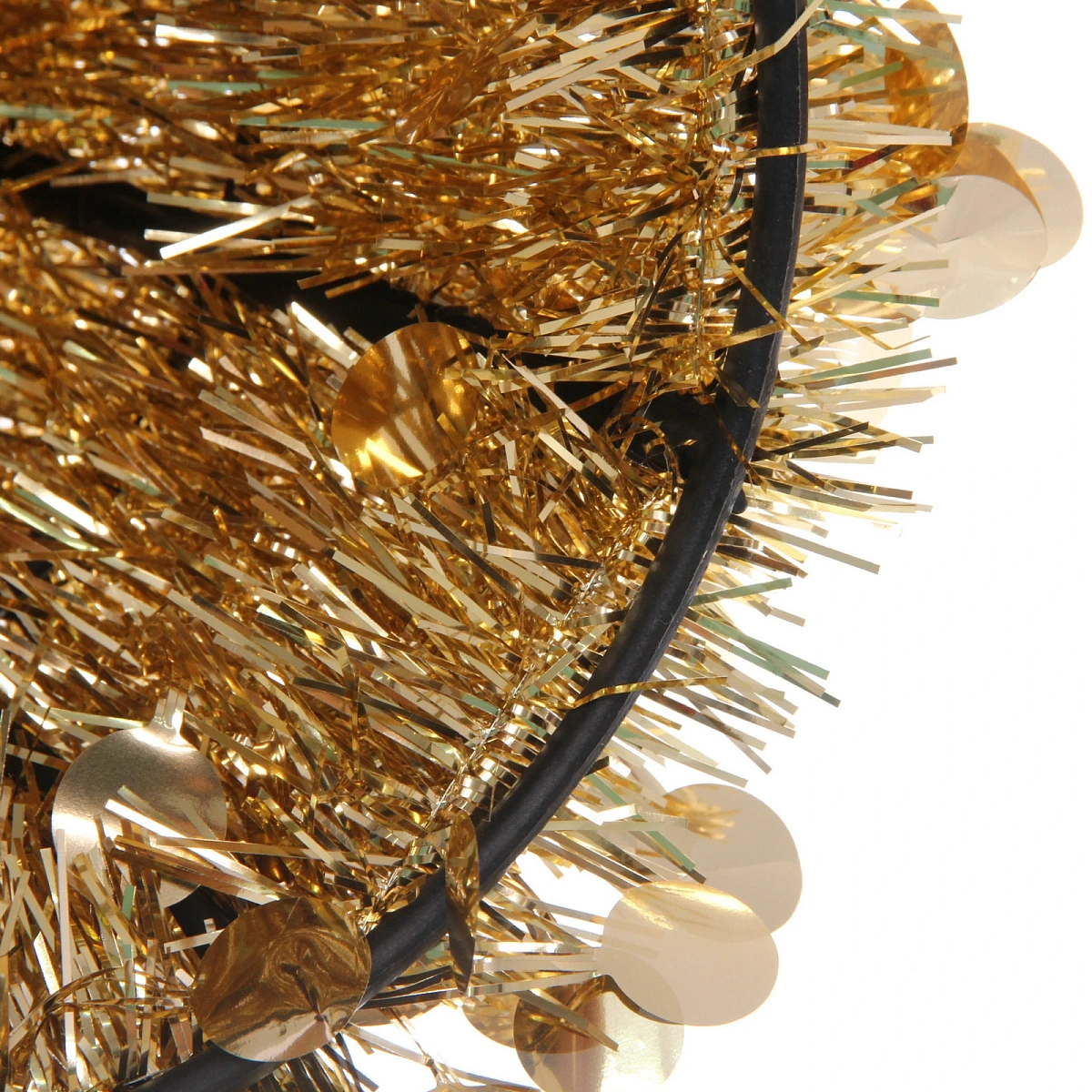 Елка декоративная TINSEL "Изящный блеск" 50 см, Шампань