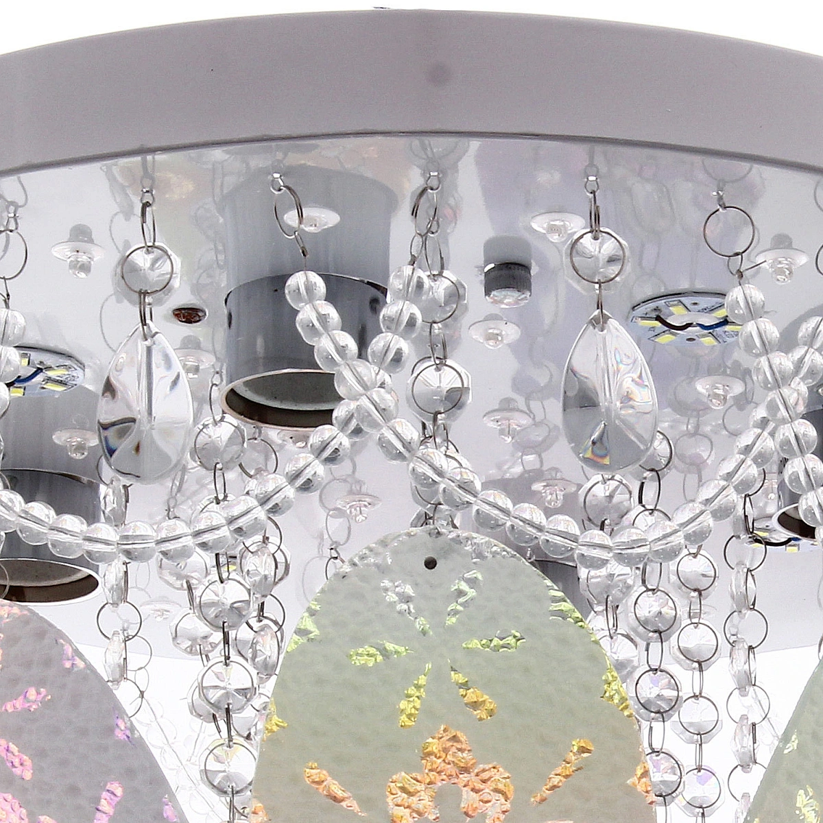 Люстра 4*40Вт Е27 25*40*40см хром L8205-400