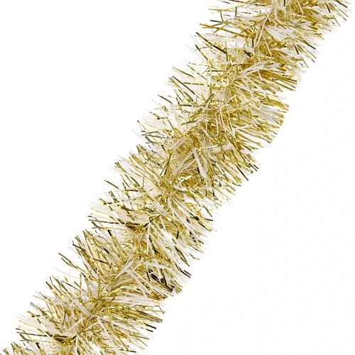 Мишура 2 м 9 см "Снежное сияние", Золото