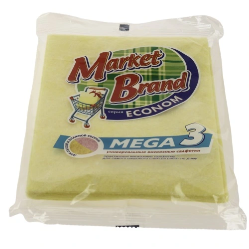 Салфетки универсальные Mega Lux 3 шт Mаркет Бренд