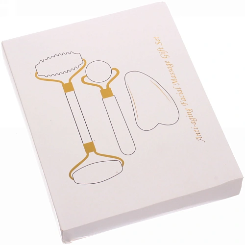 Набор массажеров косметический Gua sha, цвет зелёный шарм_7