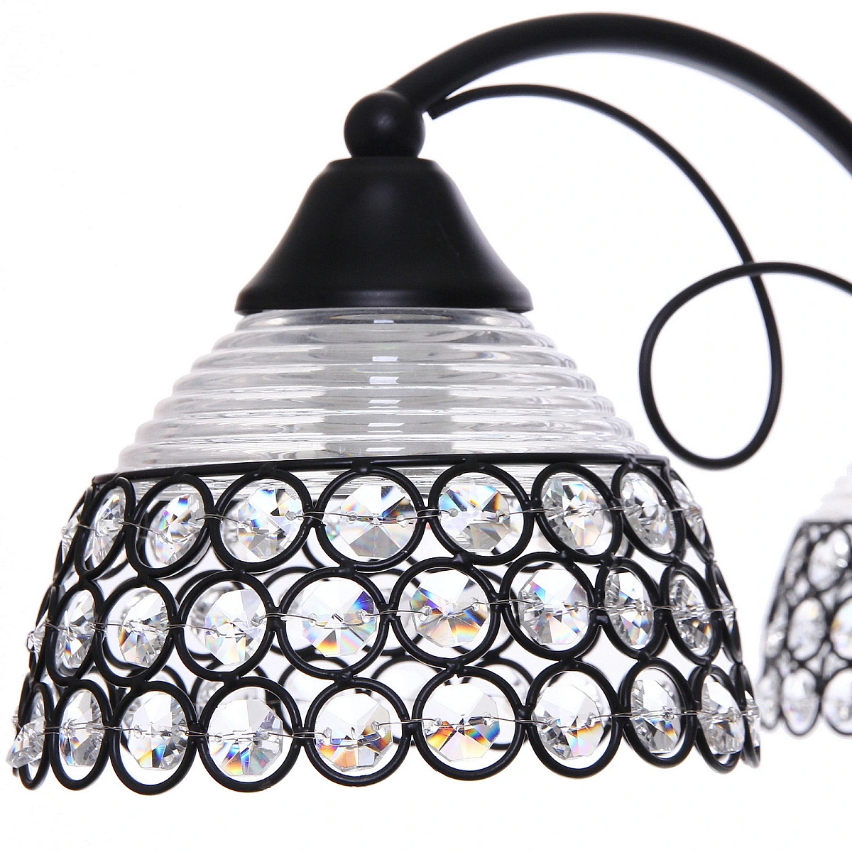 Люстра 3*40Вт Е27 60*60*33см черный 3-51013/3