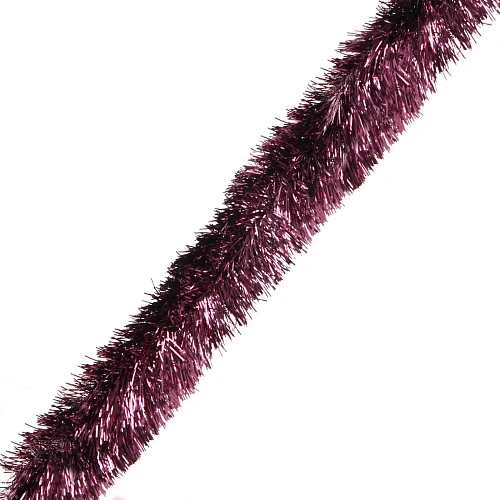 Мишура "Волшебные искры" 2 м 9 см, Бордовый