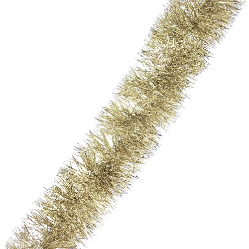 Мишура "Искра" 2м, d-15 см, Шампань