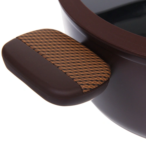 Кастрюля BAROLY CHOCOLATE 34л, индукция, стеклянная крышка_6