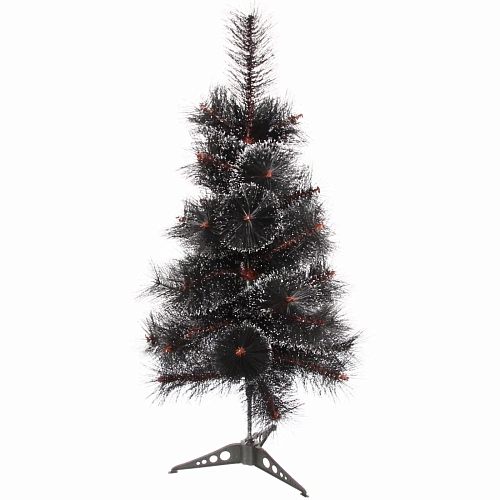 Ёлка "Звездная пыль"  60 см, леска темный иней (30 веток)