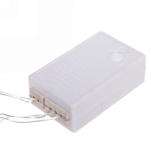 Гирлянда для улицы Bright light 10 м 100 ламп LED прозрачпров,8 реж, IP-54, Синий (возможность соединения)_7