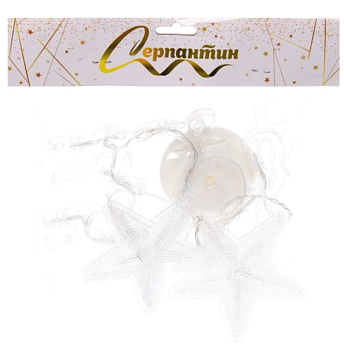 Фигура светодиодная Олень 11517 см (батарейки 3 ААА), 1 реж, Теплый белый_4