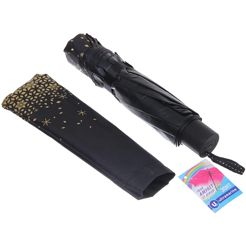 Зонт женский механический Ultramarine - Тайра, микс 6 цветов, 8 спиц, d-115см, длина в слож виде 28см_25