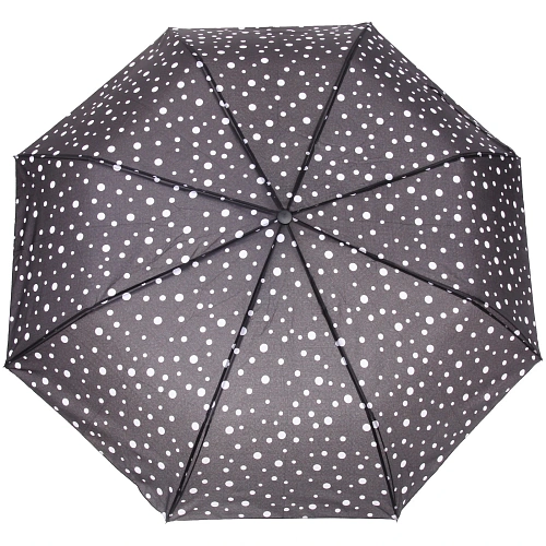 Зонт женский полуавтомат Капли дождя, микс 6 цветов, 8 спиц, d-100см, длина в слож виде 30см_5