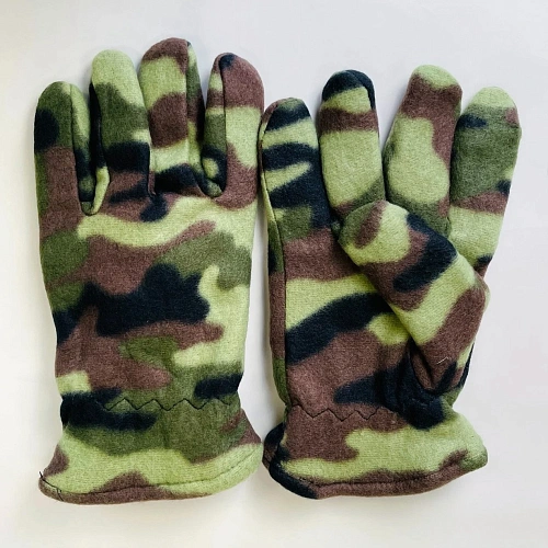 Перчатки флисовые Лес_3